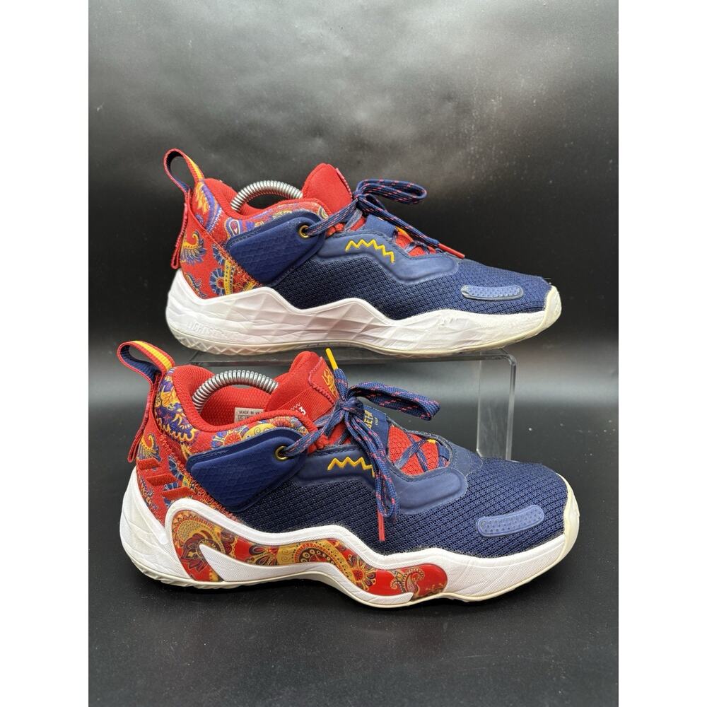 Adidas D.O.N. Issue 3 Bel-Air Athletics Size 7 Men's Basketball Shoes GZ5513